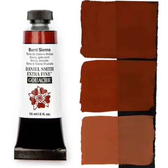 Daniel Smith Extra Fine&trade; Gouache Paint Burnt Sienna {3}