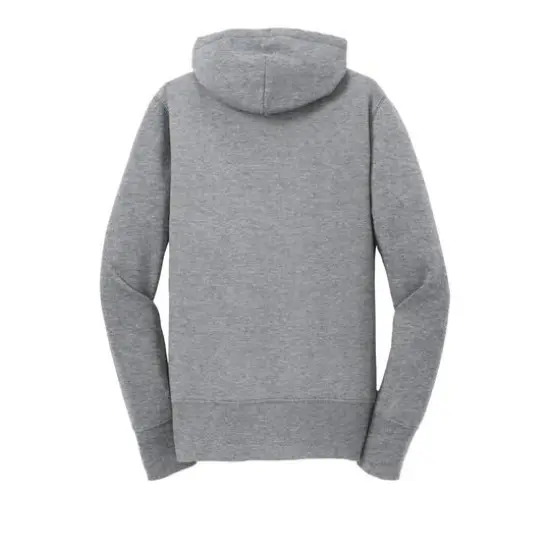 Port & Company&reg; Ladies Core Fleece Full-Zip Hooded Sweatshirt Athletic Heather {4}