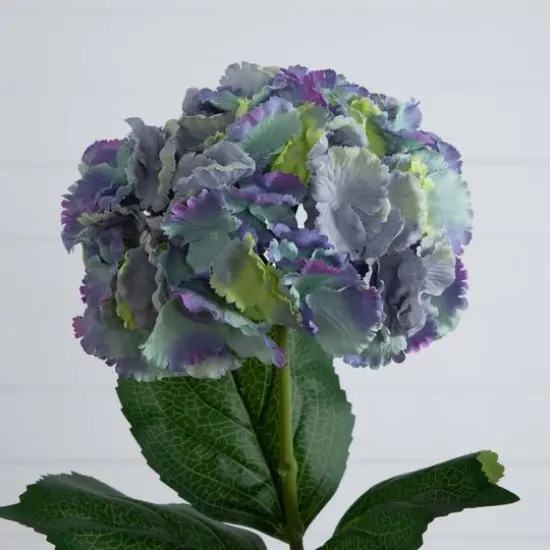 30" Blue Hydrangea Flower Stems, 3ct. {6}