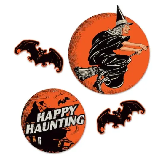 Beistle Vintage Halloween Cutouts {1}