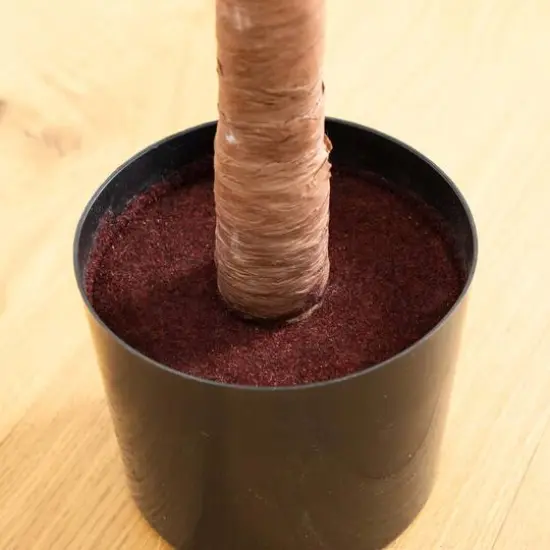 6ft. Pre-Lit LED Autumn Eucalyptus Artificial Fall Tree {6}