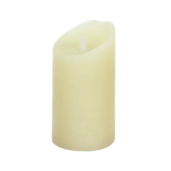 6" Beige Wax Flameless Candles, 3ct. {3}