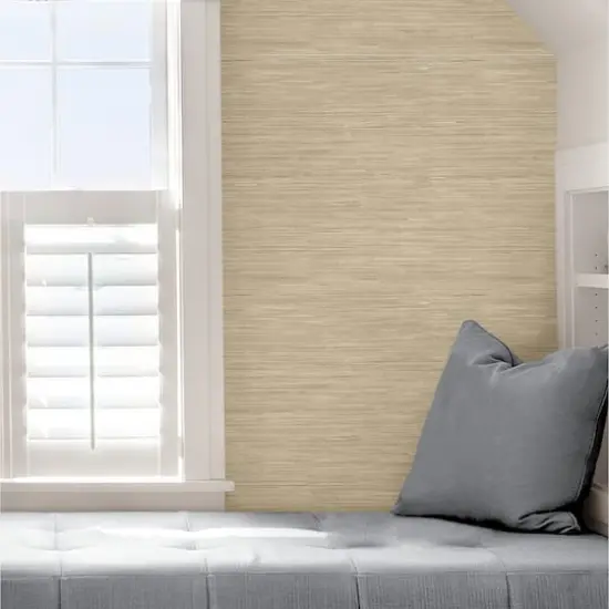InHome Avery Weave Cream Peel & Stick Wallpaper {7}