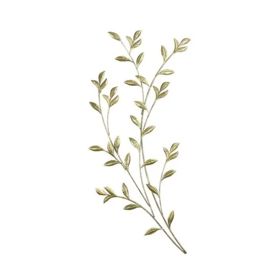 Habitat Saba 37" Gold Leafy Boughs Wall Art {1}