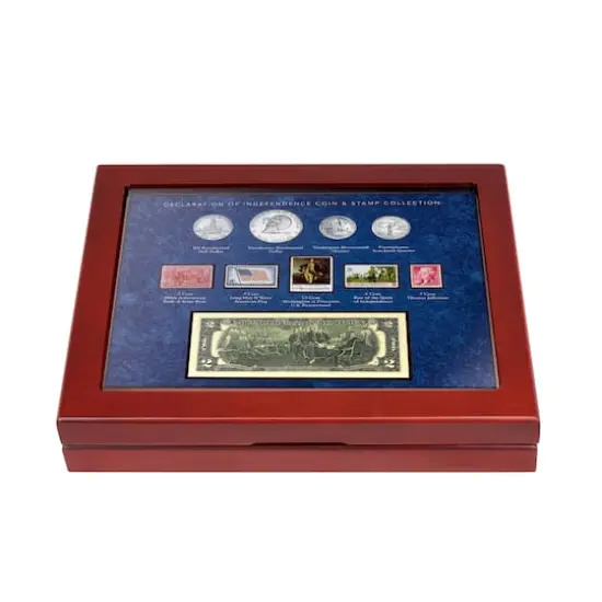 Declaration of Independence Coin and Stamp Collection {3}