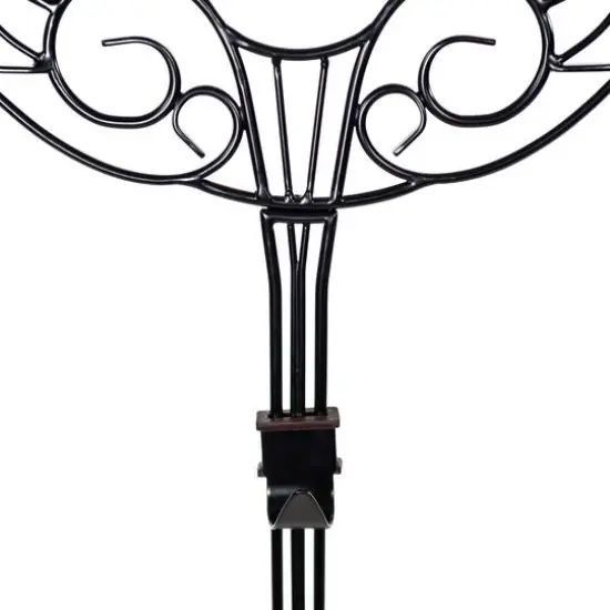 Village Lighting Adjustable Antler Wreath Hanger Black {7}