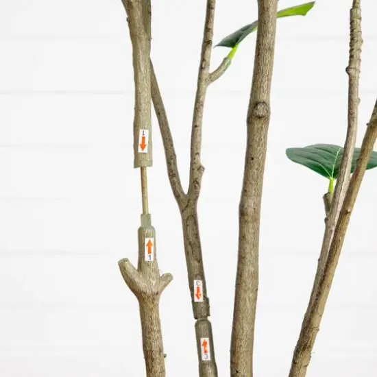 7ft. Artificial Minimalist Audrey Ficus Tree {8}