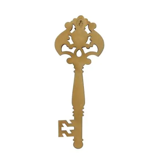 12.25" Antique Gold Key Wall D&eacute;cor by Ashland&reg; {3}