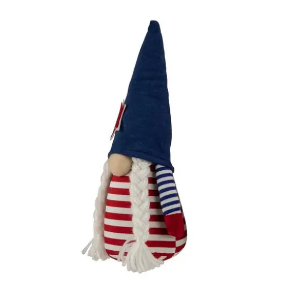 10.5" Americana Girl 4th of July Patriotic Gnome {5}
