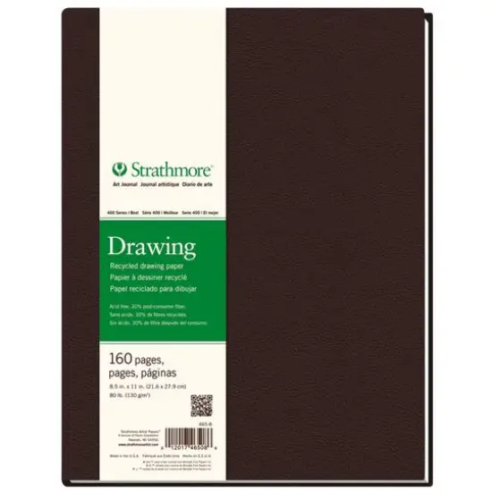 Strathmore&reg; 400 Series Recycled Hardbound Drawing Art Journal {1}
