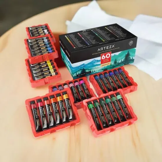 Arteza&reg; 60 Color Watercolor Paint Set {1}