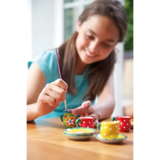4M Paint Your Own Mini Tea Set {5}
