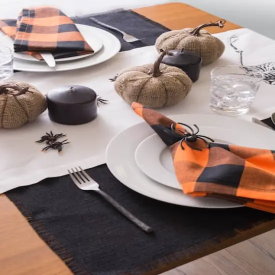 DII&reg; Black Jute Placemat (Set of 6) {5}