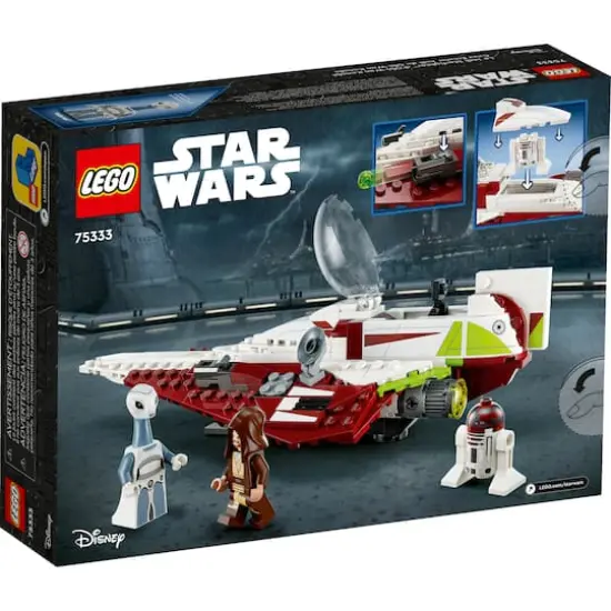 LEGO&reg; Star Wars&trade; Obi-Wan Kenobi&rsquo;s Jedi Starfighter&trade; 75333 Building Kit (282 Pieces) {4}