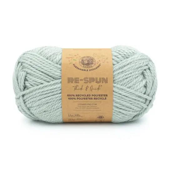 Lion Brand&reg; Re-Spun Thick & Quick&reg; Yarn Fog {1}