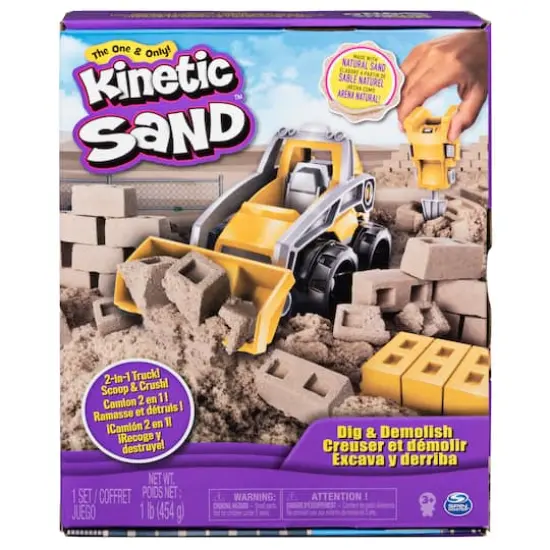 Kinetic Sand&trade; Dig & Demolish {1}