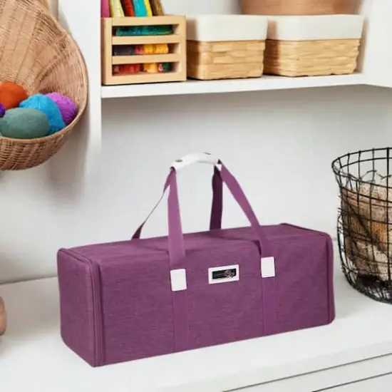 Everything Mary Heather Plum Die-Cut Machine Carrying Case {8}