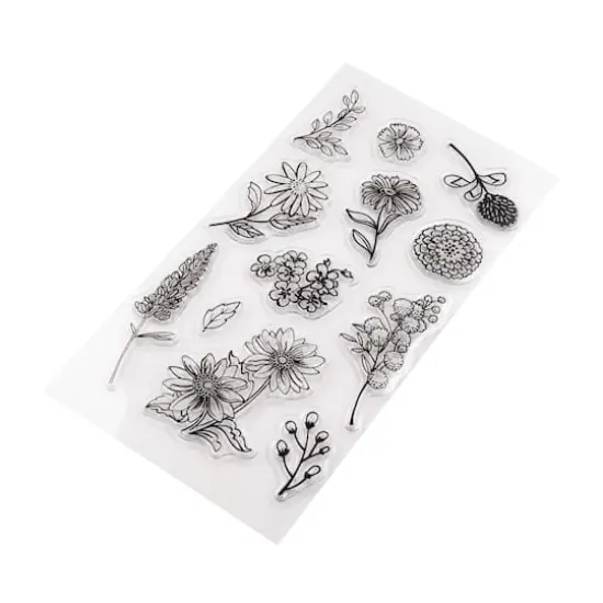 Flowers Clear Stamp Set by Recollections&trade; {4}
