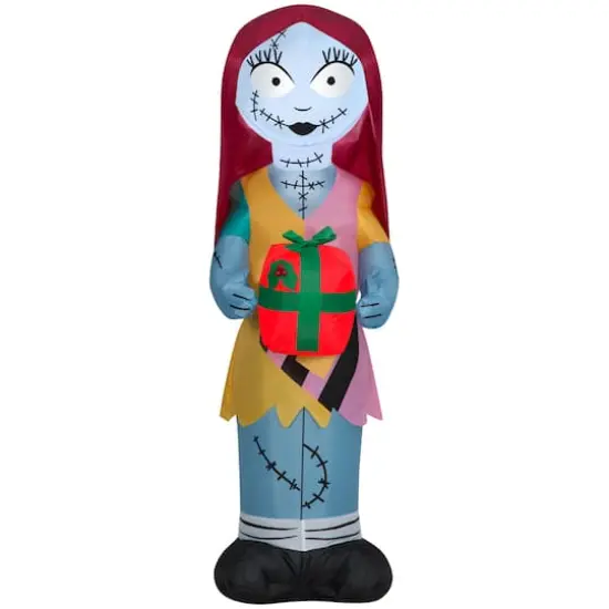 3.5ft. Airblown&reg; Inflatable Christmas Sally with Gift Box {1}