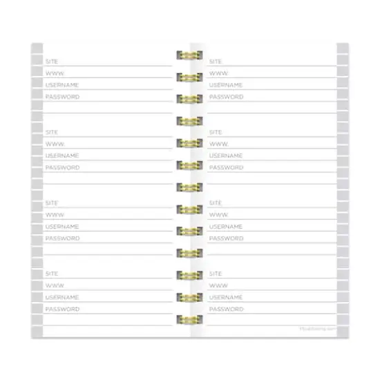 TF Publishing Joy Spiral Password Book {3}
