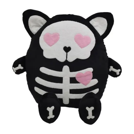 14.5" x 14" Skeleton with Hearts Pillow by Ashland&reg; {1}