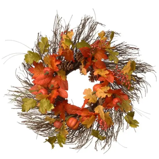 26" Maple Leaves Wreath {1}