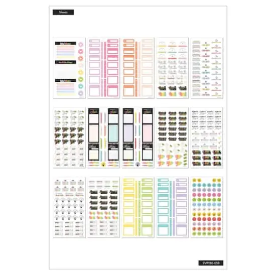 The Happy Planner&reg; Happy Plans Value Pack Stickers {4}