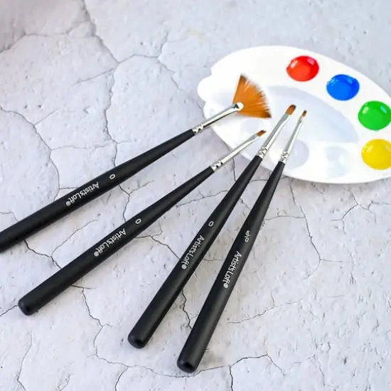 6-Piece Mixed Media Detail Brush Set by Artist's Loft&reg; {5}