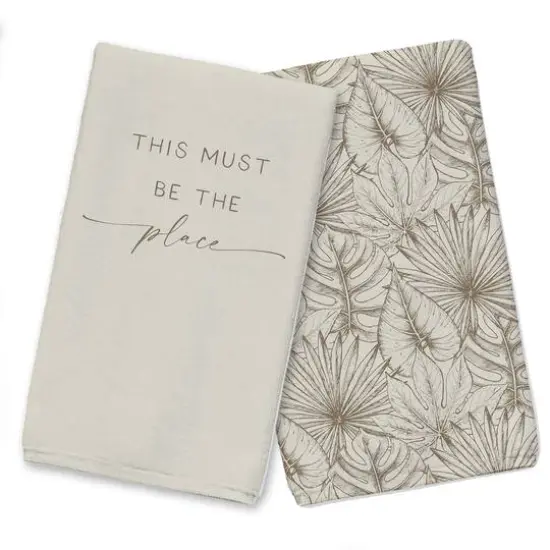 This Must Be the Place Tea Towel Set {1}