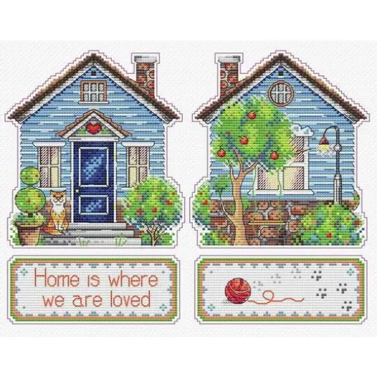 MP Studia Home Plastic Canvas Counted Cross Stitch Kit {1}