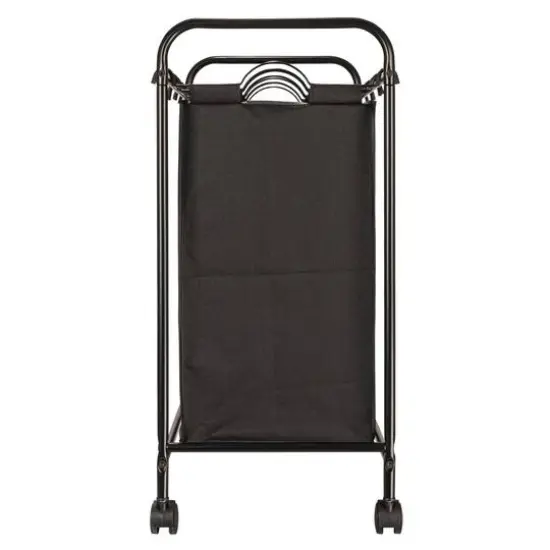 Household Essentials 4-Bag Rolling Laundry Sorter Cart Black {10}