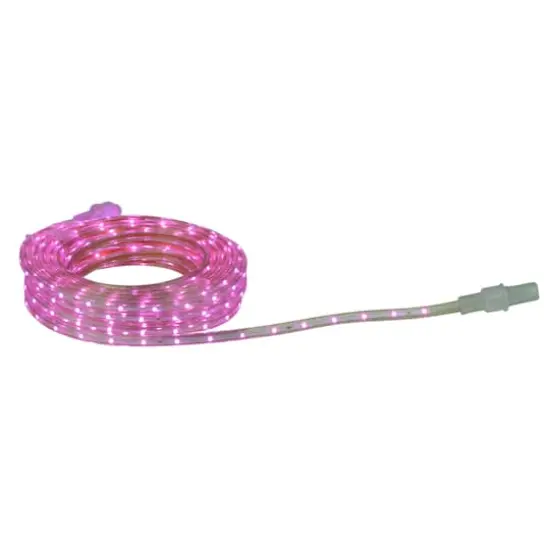 30ft. LED Christmas Outdoor Linear Tape Light Pink {1}