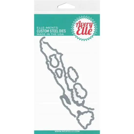 Avery Elle Elle-Ments Underwater Background Builder Custom Steel Dies {1}