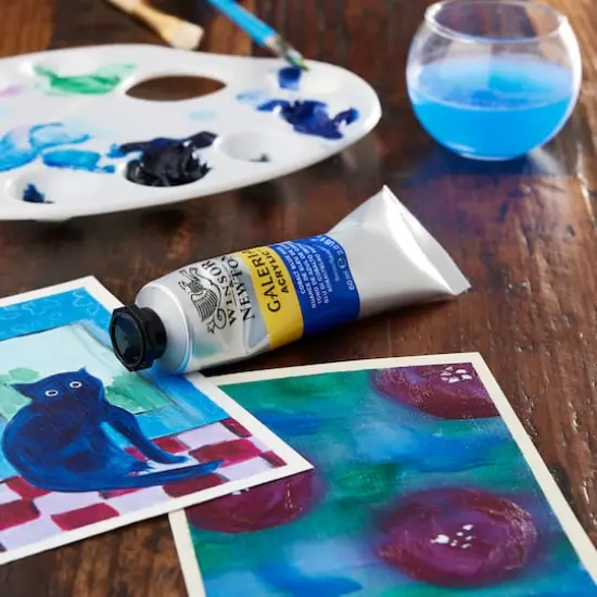 Winsor & Newton&trade; Galeria Acrylic&trade;, 60mL Cobalt Blue Hue {7}