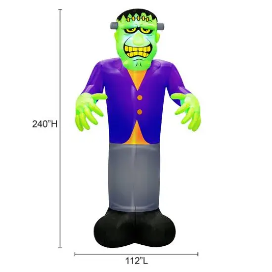 20ft. Airflowz Inflatable Halloween Monster {6}