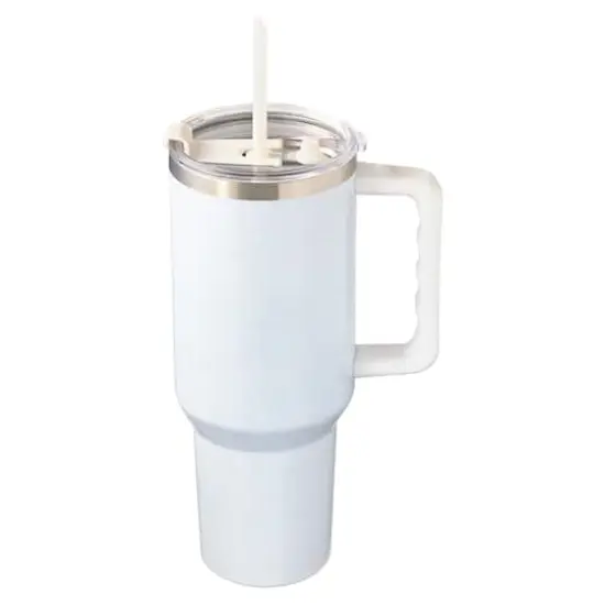 40oz. Stainless Steel Insulated Tumbler by Ashland&reg; White {1}