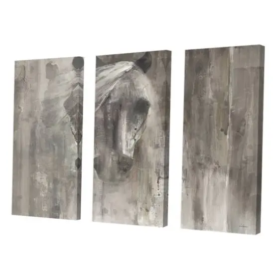 Designart - Farmhouse Horse - Modern Farmhouse Canvas Artwork {1}
