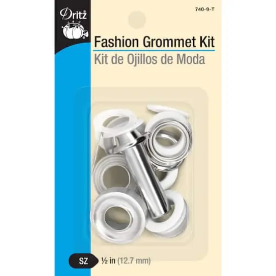 Dritz&reg; White Fashion Grommet Kit with Tools {1}