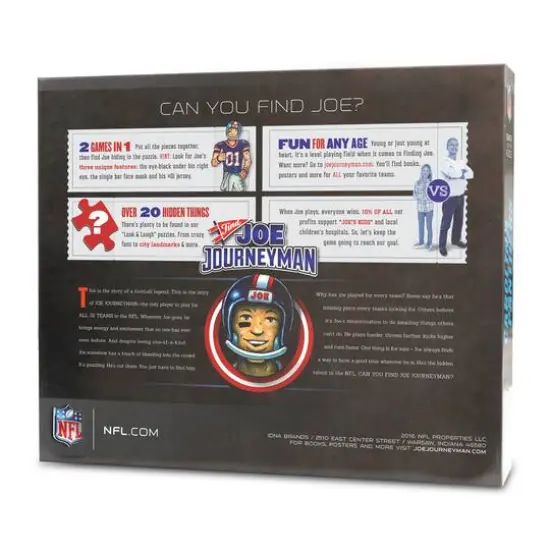 Joe Journeyman NFL 500 Piece Jigsaw Puzzle Carolina Panthers {4}