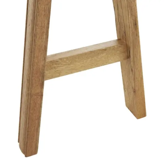 47.25" Brown Mango Wood Handmade Traditional Home Bench {5}