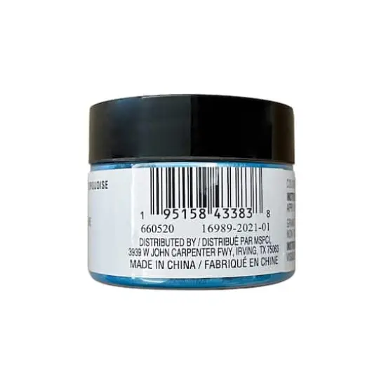 Pigment Powder by Recollections&trade;, 0.5oz. Turquoise {7}