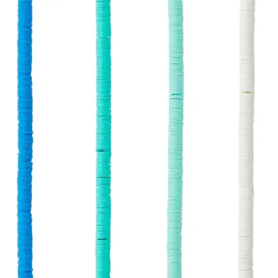 Turquoise Clay Spacer Heishi Beads, 6mm by Bead Landing&trade; {1}