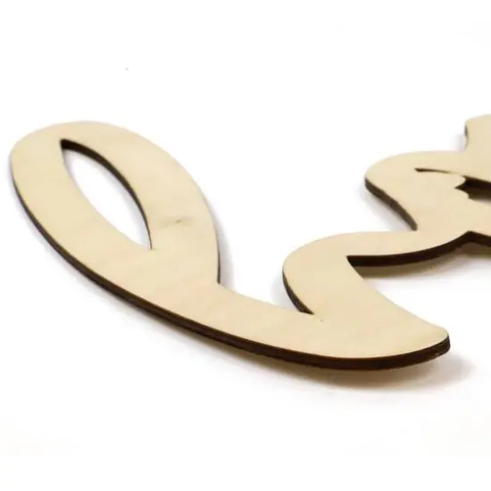 Leisure Arts&reg; 12" Home Wood Word {3}