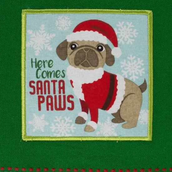 DII&reg; Assorted Holiday Pup Embellished Dishtowel Set {9}