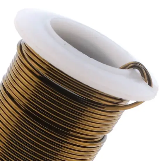 The Beadsmith&reg; Wire&trade; Elements 16 Gauge Tarnish-Resistant Wire Vintage Bronze {5}