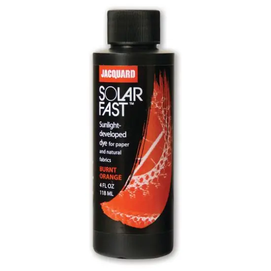 Jacquard SolarFast&trade; Dye, 4oz. Burnt Orange {1}