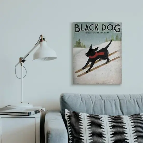 Stupell Industries Black Dog Ski Company Wall Art {3}