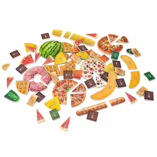 Junior Learning&reg; Food Fractions Educational Learning Set {3}