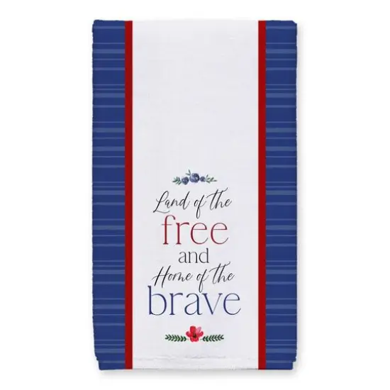 Land of the Free Home of the Brave Tea Towel Set {3}