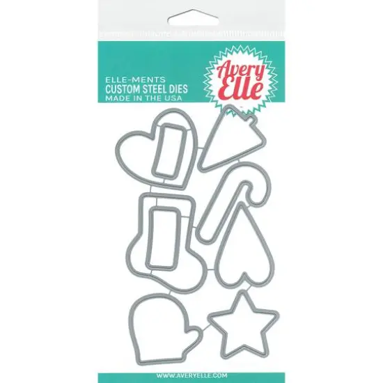 Avery Elle Elle-Ments Christmas Cookies Custom Steel Dies {1}